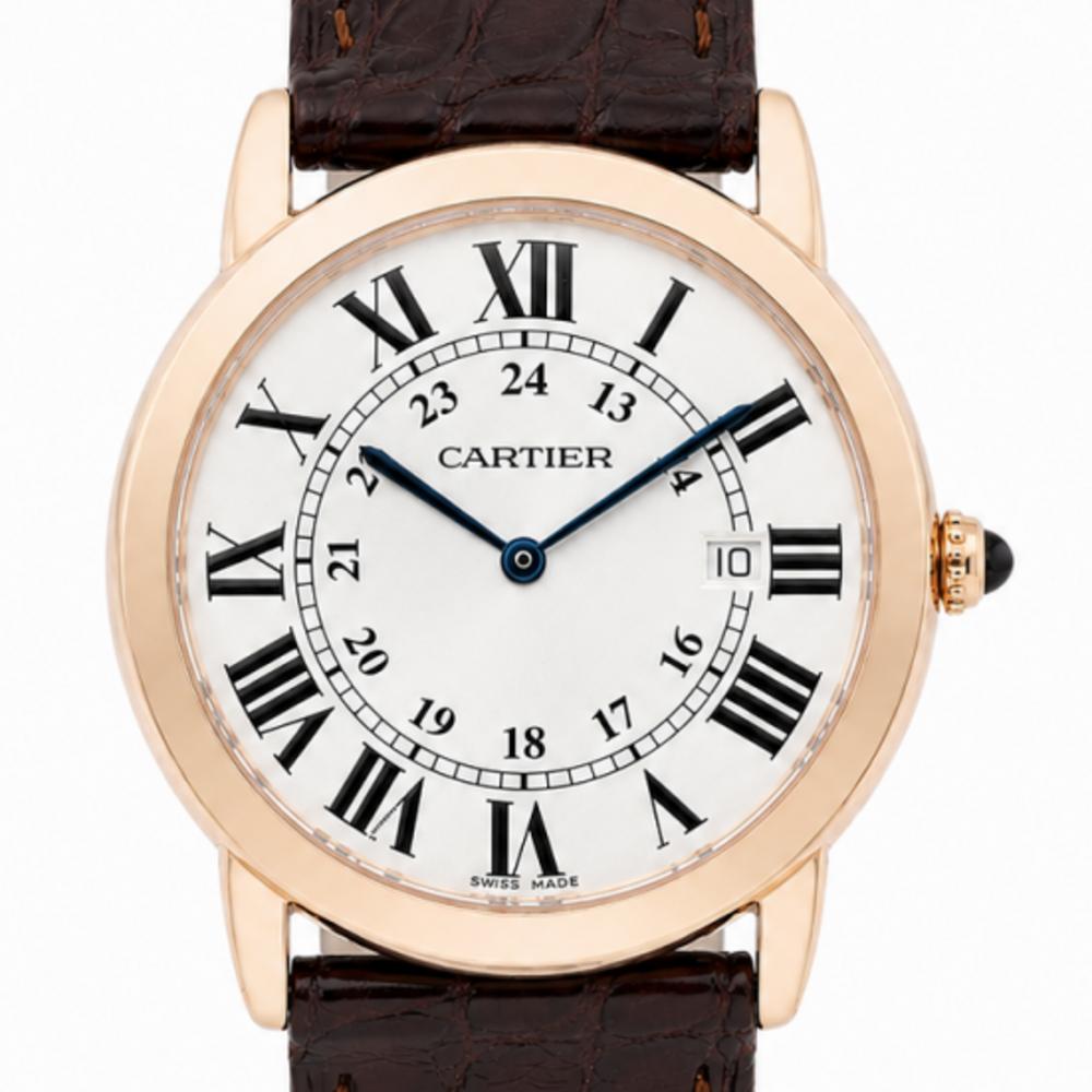 Cartier Ronde Solo W6701008 18Kt Everose Gold Watch